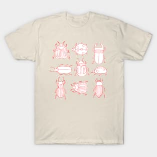 Red bugs and beetles T-Shirt